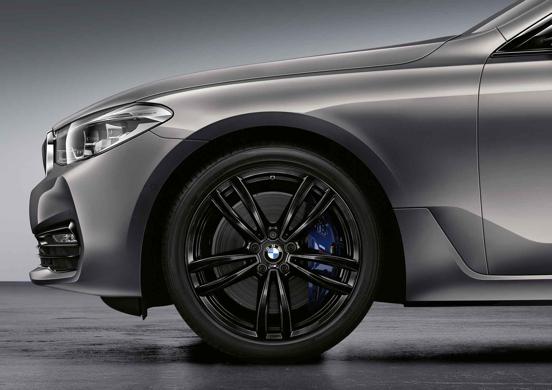 BMW Winter Complete Wheel and Tire Set, Style 647, Jet Black Uni