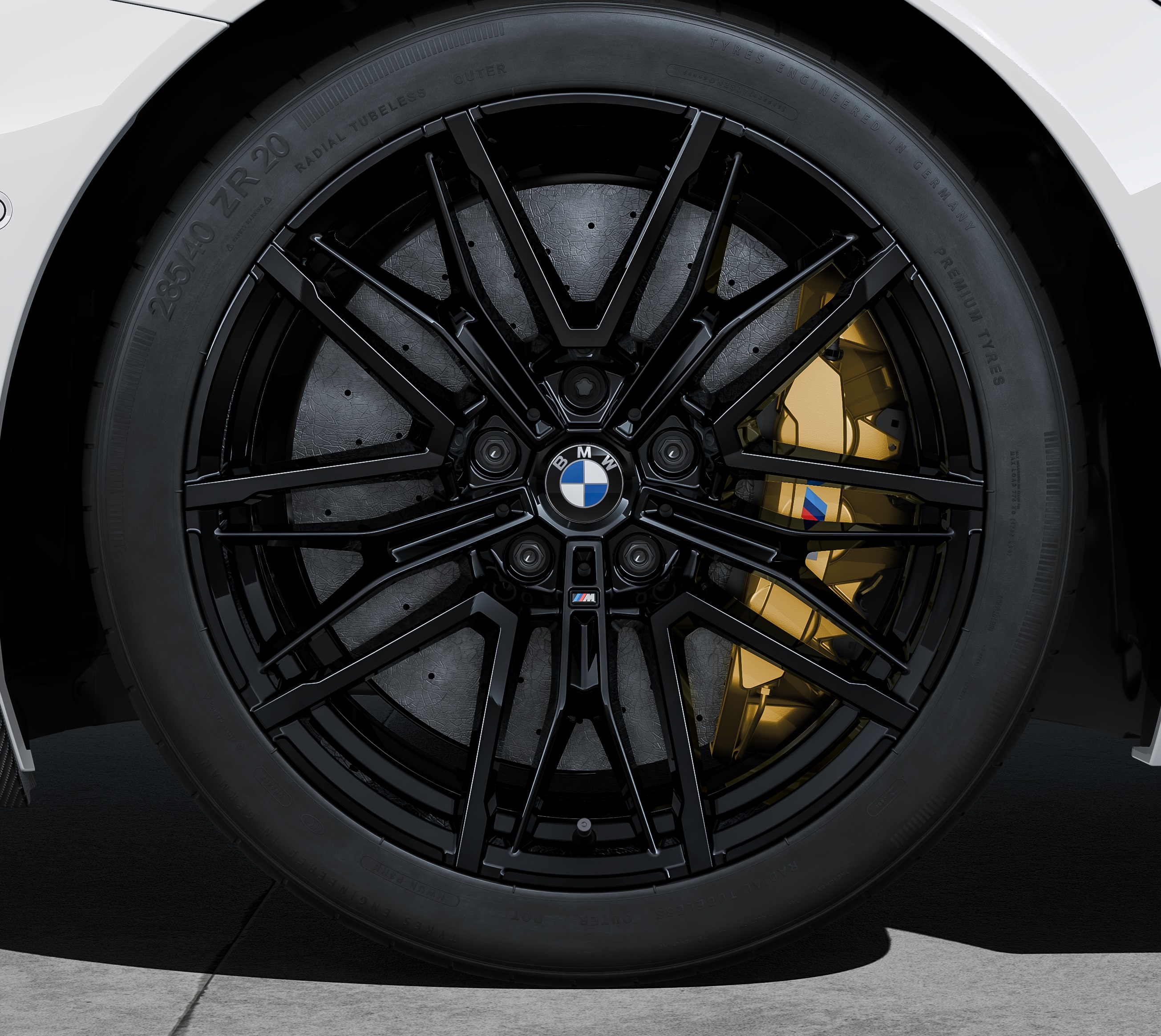 BMW Winter Complete Wheel and Tire Set, Style 951M, Jet Black Uni