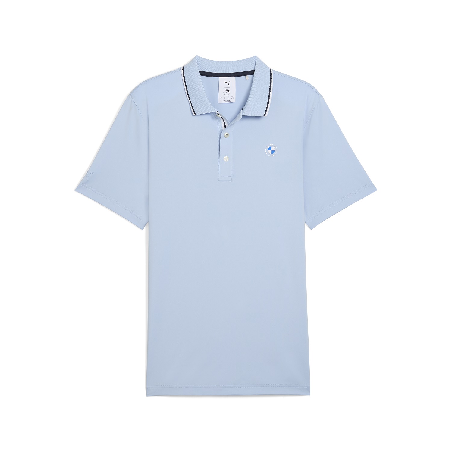 BMW MATTR Elevated Solid Men Haute Tropic Polo