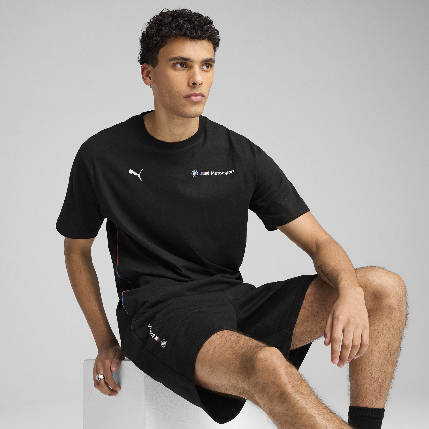 BMW M Motorsport ESS+ Logo T-Shirt - Puma Black