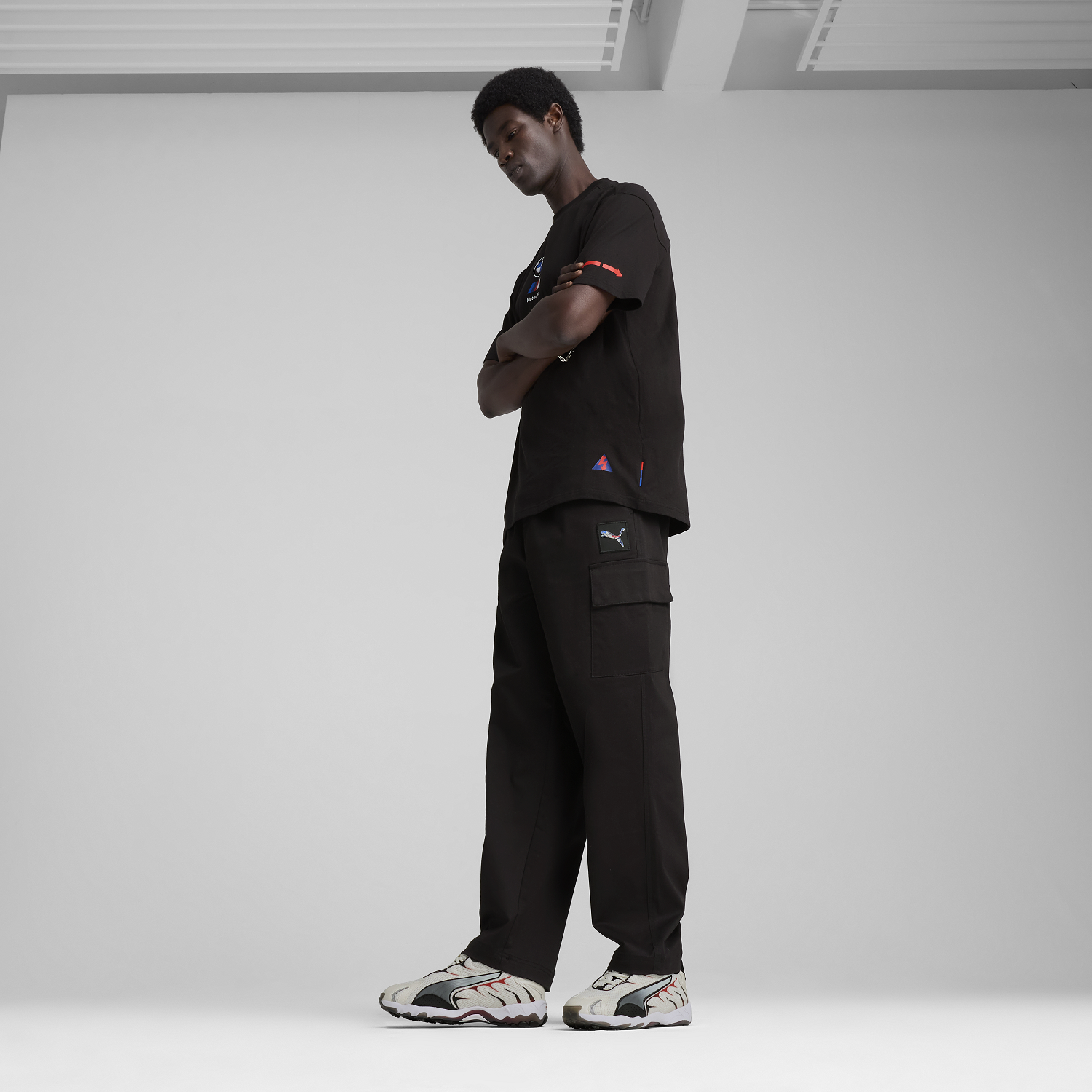 BMW M Motorsport Cargo Sweat Pants - Puma Black