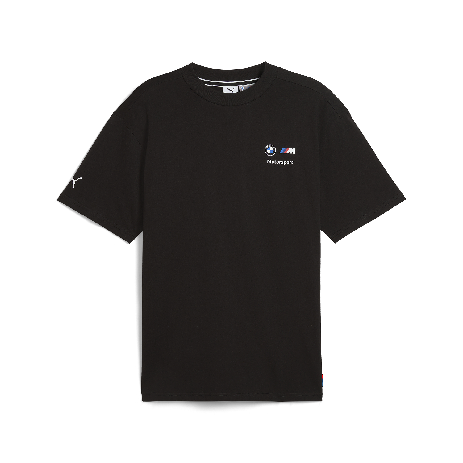 BMW M Motorsport Stacked Logo T-Shirt 2 - Puma Black