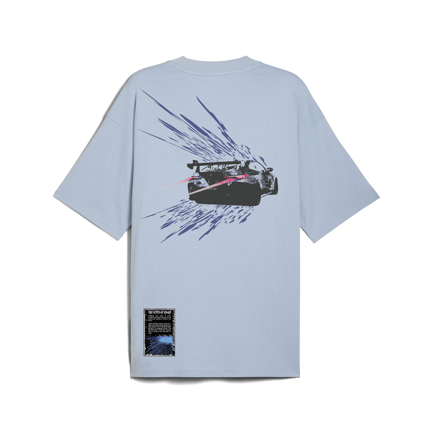 BMW M Motorsport Colorsplash T-Shirt - Blue Wash